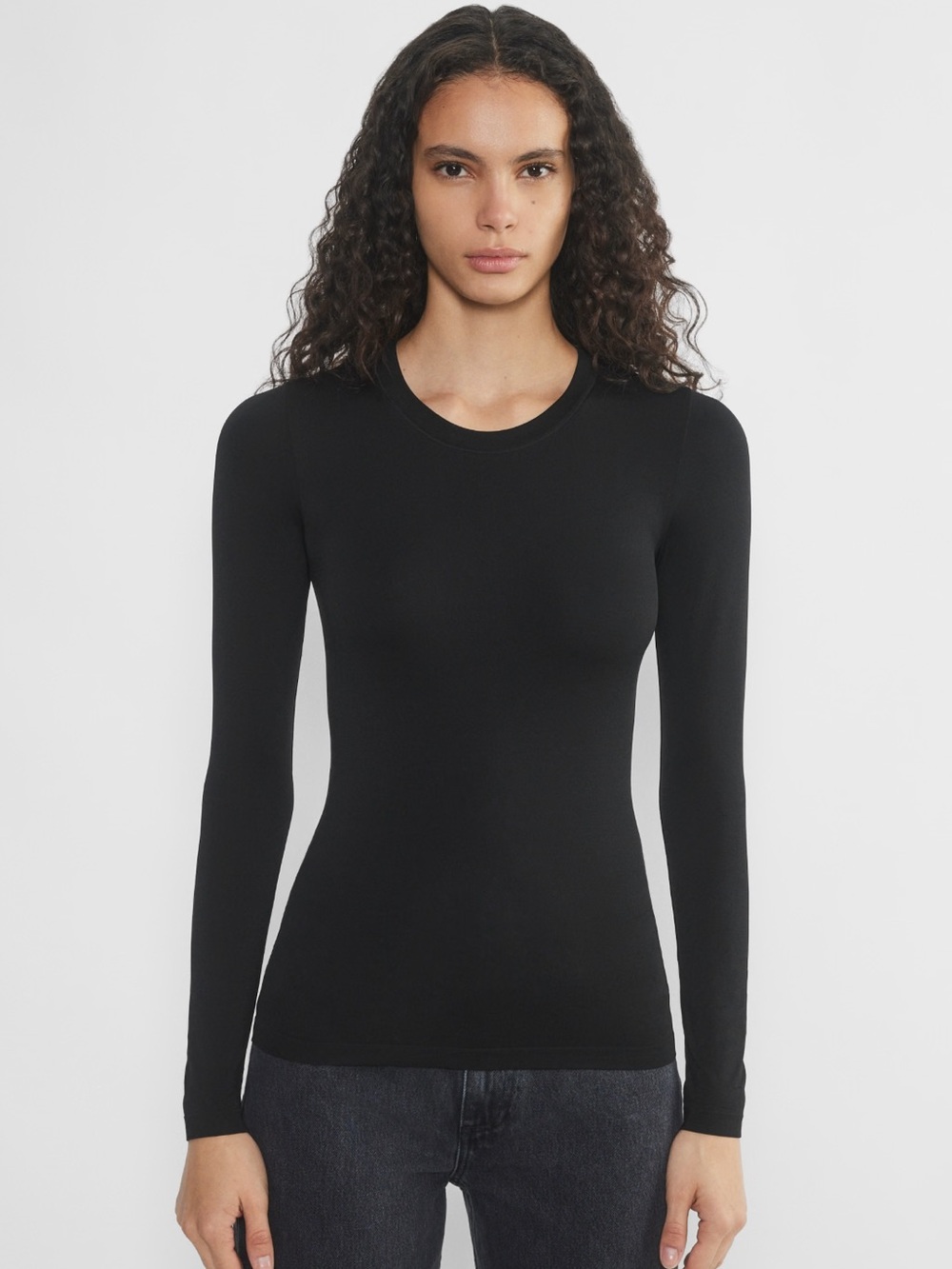 Aritzia Wilfred Smoothing Crewneck Long-Sleeve Size XS